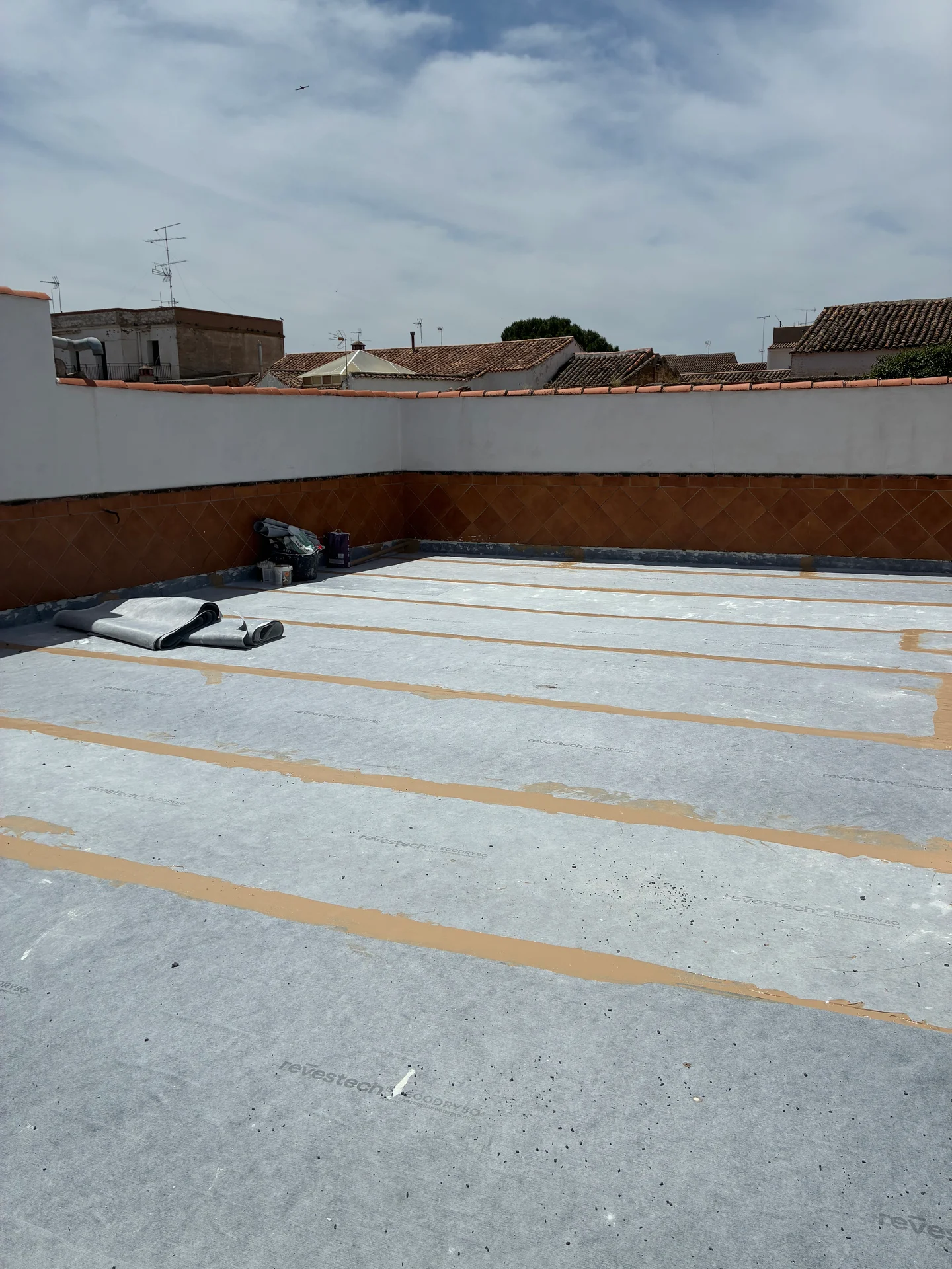 Sistema de impermeabilización de terraza