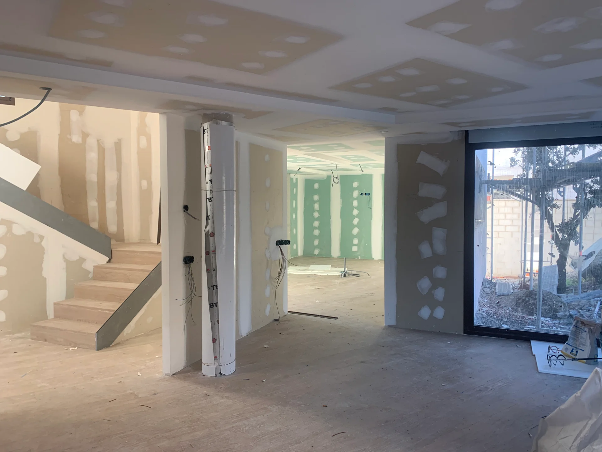 Trabajos interiores